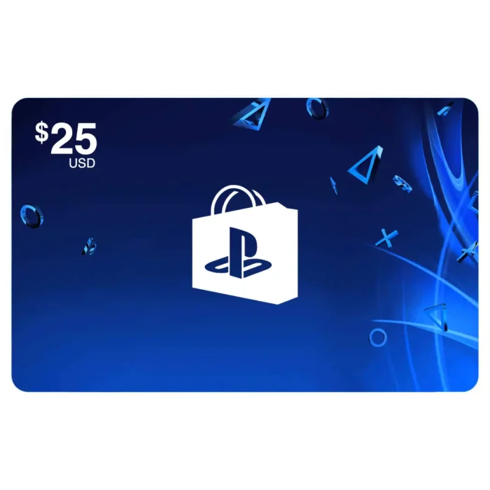 PlayStation Network $25 Gift Card – Digital Credit for Games, Add-ons, and DLC