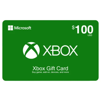 Xbox Gift Card - $100 Value - Gaming and Entertainment Credit